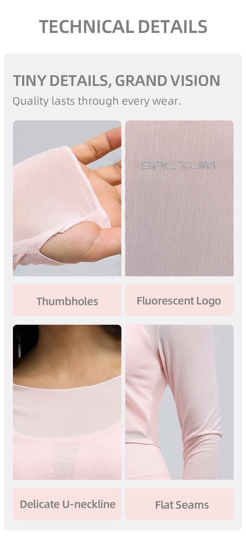 Saltum - Sheer Mesh Top