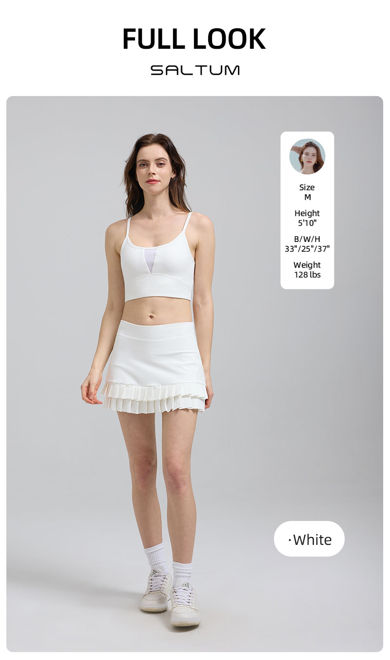 HiTense™ saltumsport Double Pleated Skirt