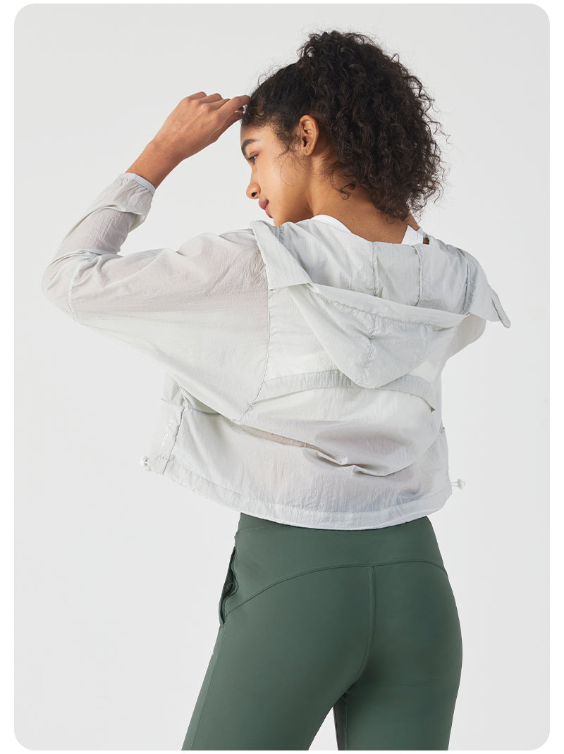 Lightweight UV Protection Jacket with Hood for Women-lululemon-alo