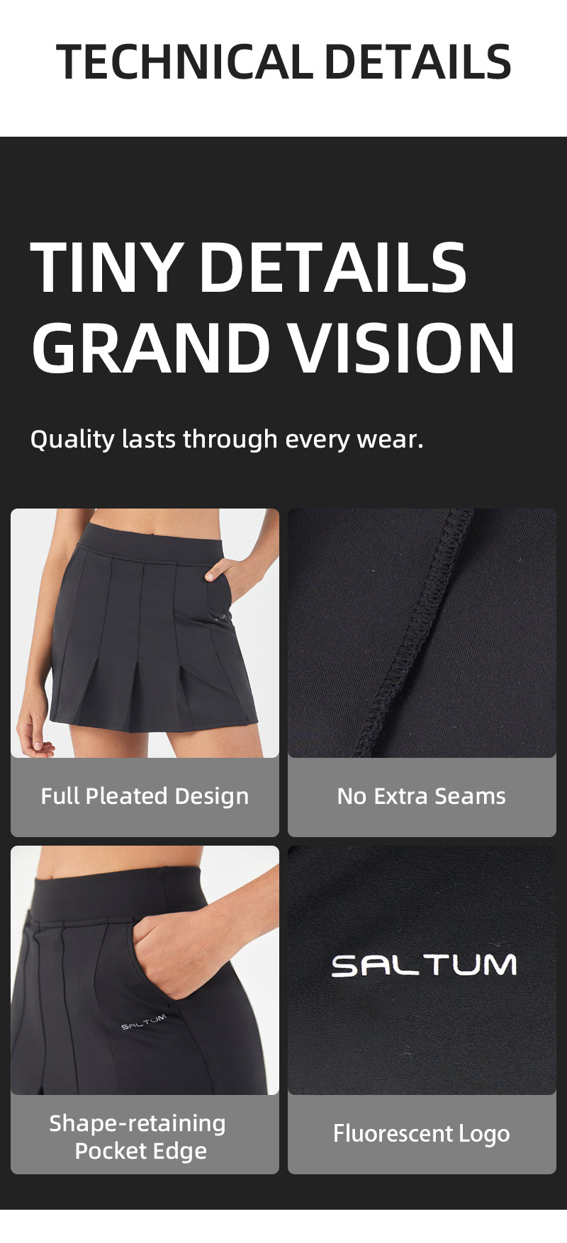 HiTense High-Rise Pleated Mini Skirt-Lt Green saltumsports-ALO-LULULEMON