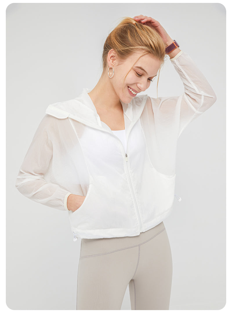 Saltum - Lightweight UV Protection Jacket with Hood for Women-lululemon-alo