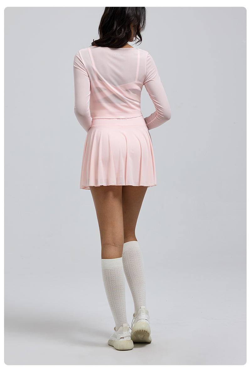 Saltum - Sheer Mesh Top