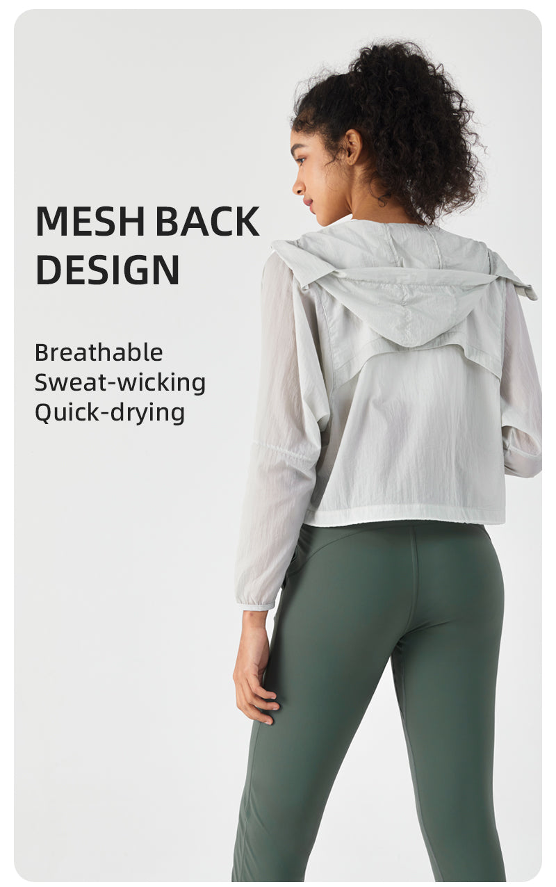Lightweight UV Protection Jacket with Hood for Women-lululemon-alo