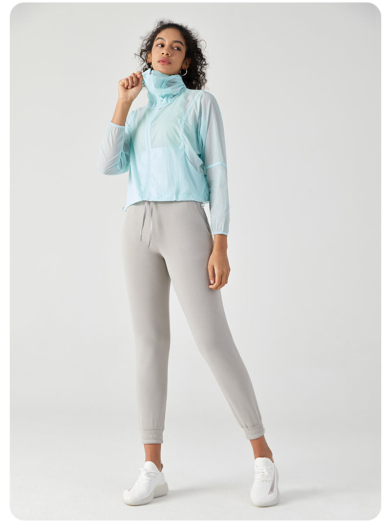 H344Saltum - Lightweight UV Protection Jacket with Hood for Women
