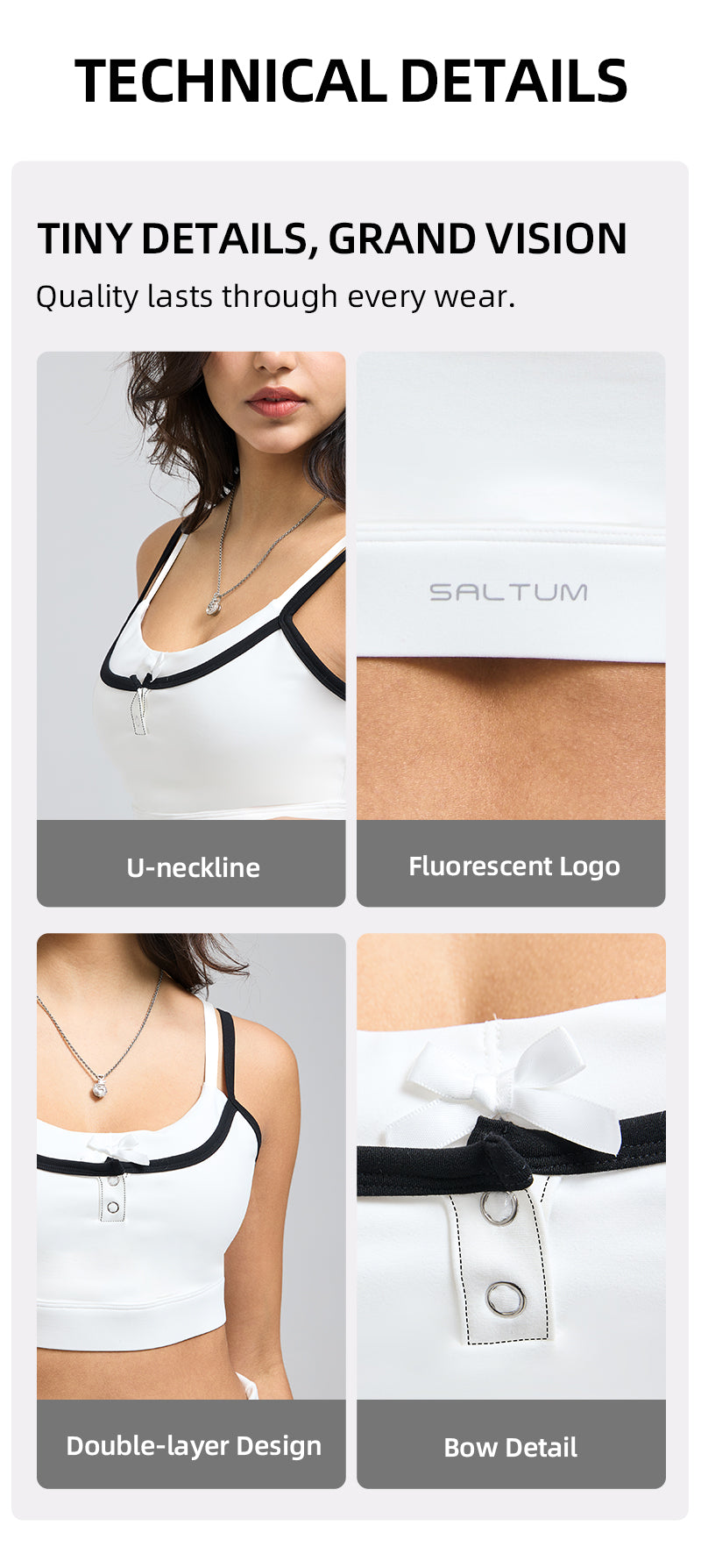 HiTense™ Double Layer Sports Bra